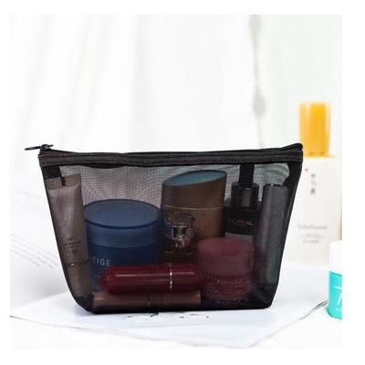 1 ΤΕΜ Γυναικεία Ανδρική Απαραίτητη Τσάντα Καλλυντικών Διάφανη Οργανωτική Ταξίδι Μόδα Μικρά Μεγάλα Μαύρα Τσαντάκια Καλλωπισμού Θήκη μακιγιάζ