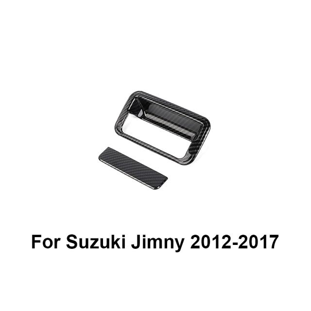 Car Exterior Front Side Door Rear Tail Door Handle Bowl Decoration Cover Stickers for Suzuki Jimny 2007-2017 Car Styling