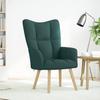 Relax Chair Dark Green Fabric