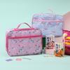 Unicorn Cartoon Lunch Case Spacious Childrens Charming Bento Case Student Travel Picnic Cases Leisure Ice Cases