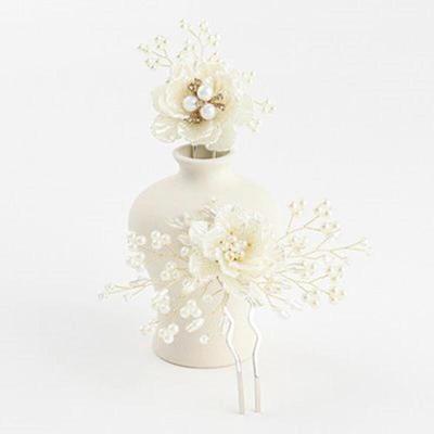 Female Bride Photo Shoot Hair Accessory, Choose One Hairpin
