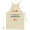 Kitchen Apron - A Cindy Just As Awesome - Breton Pattern - Sturdy Cotton - Printed In France