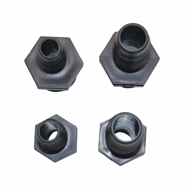 1/2" ,3/4"Male Thread Straight Connector Agriculture Irrigation Connections to DN16 DN20 Garden Hose Plastic 5 Pcs