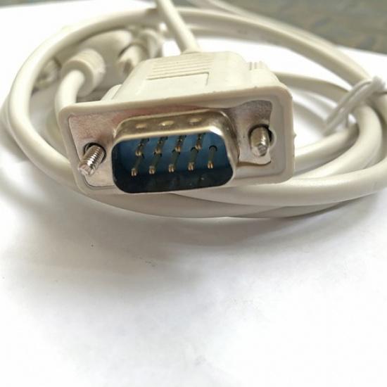 Universal RS232 DB9 9 Pin Male to VGA Video 15 Pin Male Adapter Cable Pack of 1