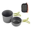 OEING Portable Camping Cookware Set with Cutlery