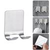10/30/50PCS Storage Hook Wall Bathroom Hair Dryer Shaving Razor Stand Organizer Hanger Hooks Stainless Steel Punch Free