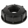 1000 Water Tote Tank Adapter Hose Cap 60mm Coarse Thread Outlet, 1/2inch+3/4inch=2PCS