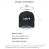 2026 Hot Car Sticker Breathable Baseball Caps Spring and Autumn Outdoor Adjustable Casual Hat Sunscreen Hat For Kia Rio 3 4 K2 K