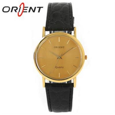 Orient Korean-made Men's Classic Leather Band Wristwatch SS658