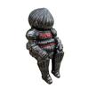Retro Knight Armor Resin Statue, Medieval Guard Figurine for Desk Shelf, Dark Fantasy Home Decor for Office, Gift for Game Fans
