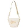 Stoff Umhängetasche, Crossbody Tasche Regular Damen Ecru 091249-01