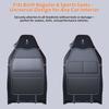 Backseat Car Organizer For Kids- Dual Pockets Or Clear Tablet Window, Waterproof & Scratch-Resistant Seat Back Protector