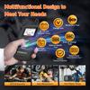 KINGBOLEN BM550 PLUS Tester autobaterií 6V 12V 24V LED displej 100-2000 CCA 2-200Ah Tester alternátoru automobilu Digitální baterie