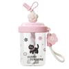580ML/520ML Water Bottles With Straw Straw Dust Cap Drinking Cup High-capacity Leak-proof Cocktail Blend Shaker Cups