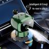 Creative Car Aroma Diffuser: Long-Lasting Fragrance Robot Ornament for Air Vent Decoration