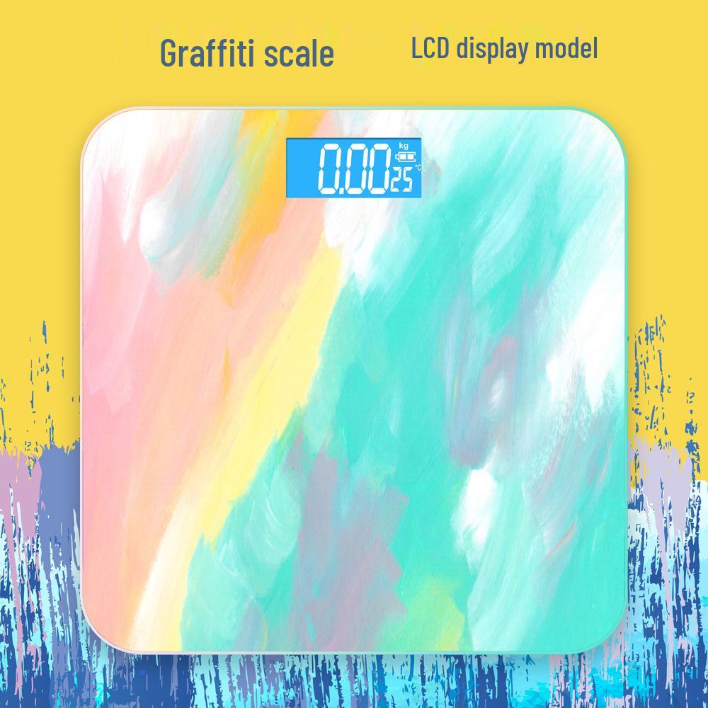 Baolan Gradient Smart Electronic Bathroom Scale - Compact, Accurate Body Weight Scale for Adults