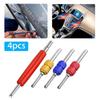4 Pcs/set Universal Car Tire Valve Core Stems Removal Wheel Repair Double Head Tools Motorcycle Installation Wrench Tools