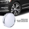 4 Stück Felgennabendeckel 64 mm Außendurchmesser Kratzfest ABS Ersatz für Volvo XC60 2008-2026 Silber