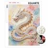 Pearl Art Painting Home Wall Decor Pearl Gemstone Painting Chinese Dragon Crafts Adult/Beginner Gift Creative Home Decor Unframed Art