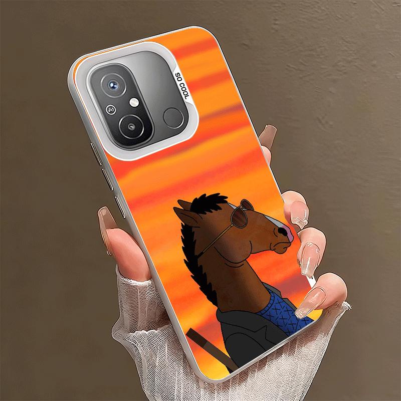 

B-BoJack H-Horseman Funny Shockproof Phone Case for Xiaomi Poco X7 X6 X5 X3 Pro F7 Ultra M8 Redmi 15C 15 14C 13C 12C 10C 13 12 1 Xiaomi Poco F7 Ultra
