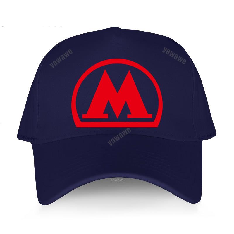 Women Caps cotton Funny Design golf hat Adult Adjustable Moscow Metro logo Men's yawawe many color baseball cap unisex hats