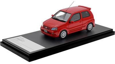 Interallied Hi Story Suzuki Swift Sport Bright Red 2 Finished Model HS519RE 1/43 (2003)