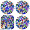 Colorful Roblox Rainbow Friends Stickers Waterproof Reusable For Luggage More!