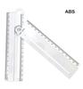 Multifunctional Ruler Protractor Compass Rectangle Parallel Measuring Rolling Tool Angle Ruler Measure Line Thickness Font Size