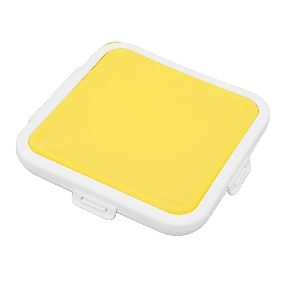 3 Side Clips Sandwich Storage Box PP Silicone Material Sandwich Holder For Picnic