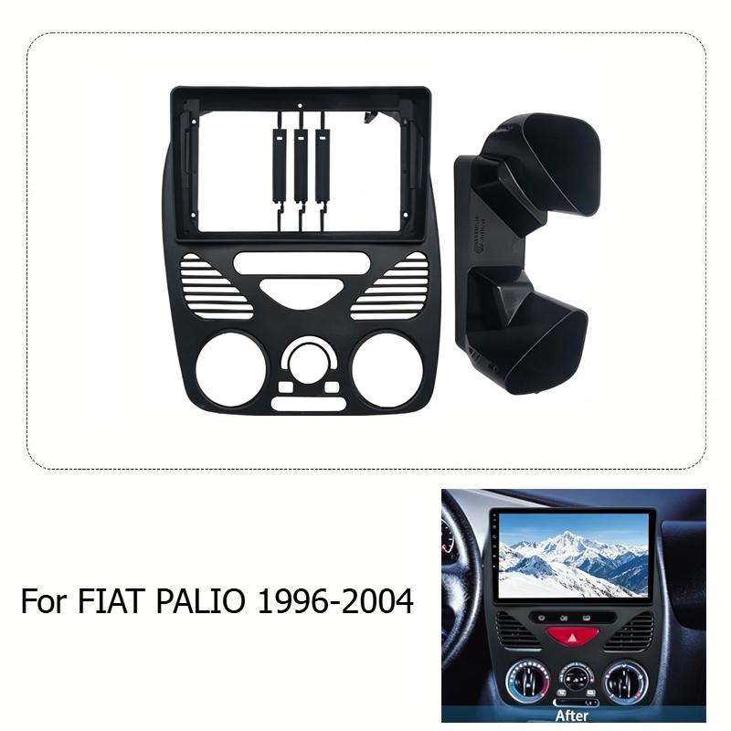For FIAT PALIO 1996-2004 LHD 9Inch Car Fascia Frame Decorative Panel Mounting Auto Interior Accessories