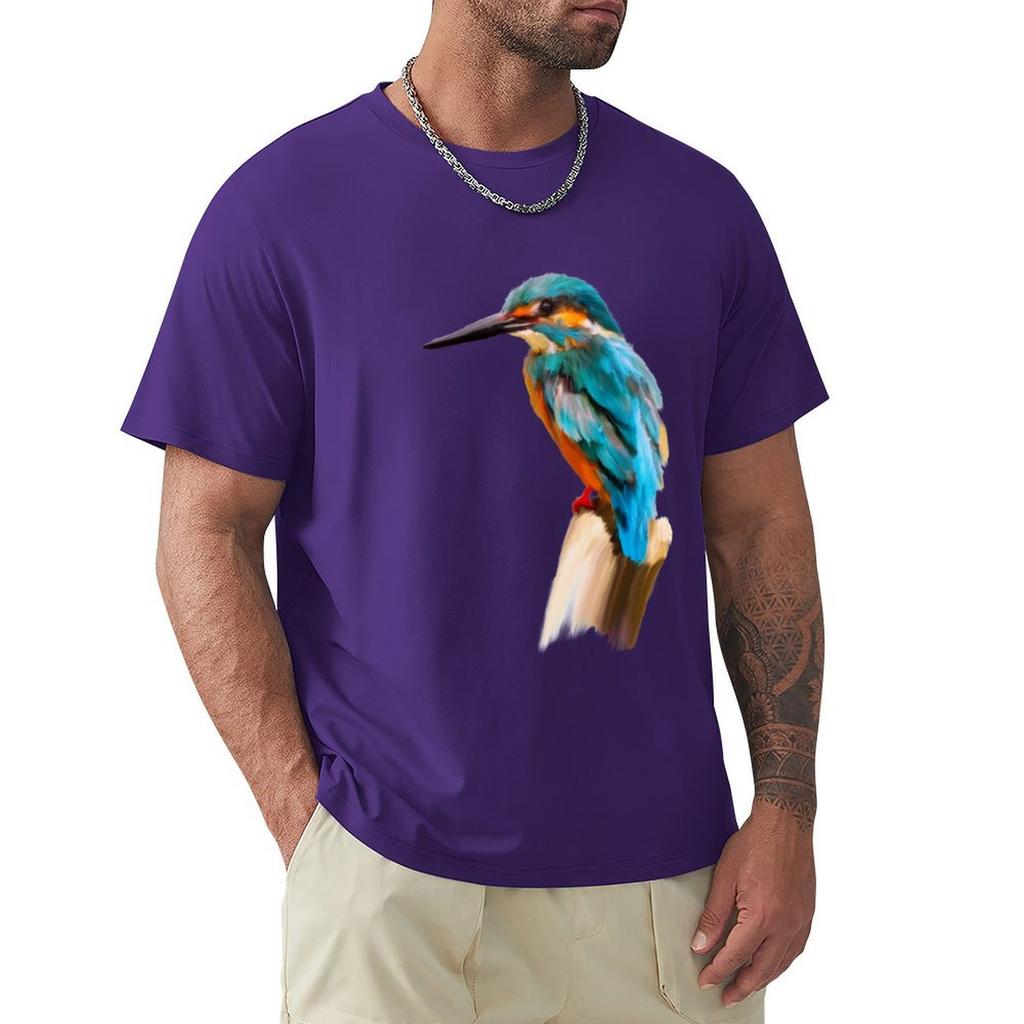 King Birb T-Shirt Shirts Graphic Tees Summer Clothes Graphic Tee Shirt Graphic Tees For Men