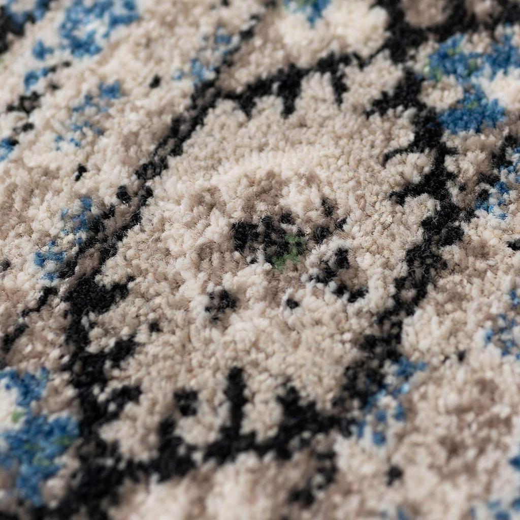 sayang sayan Kilim Pattern Geometric Doormat Indoor Preli 67x120 Gray Wilton Weave