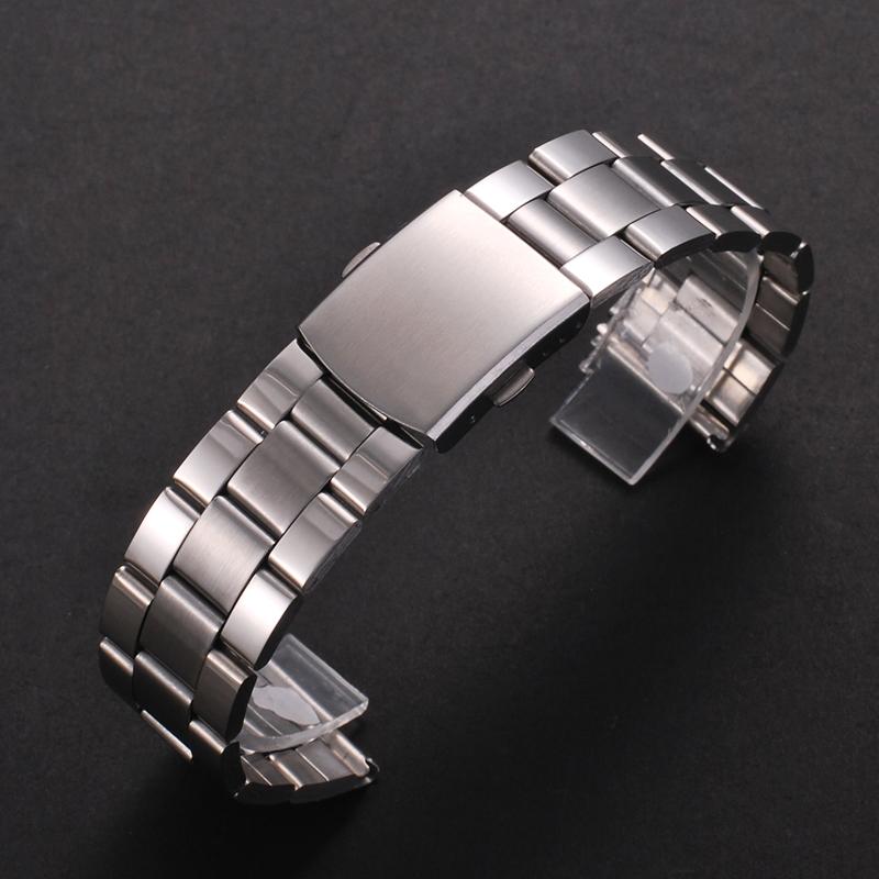 

18mm 22mm 20mm Stainless Steel Strap for Samsung Galaxy Watch 3 45mm 46mm Active 2 S3 Band for Huawei GT2/3 Amazfit Bip Bracelet 18mm