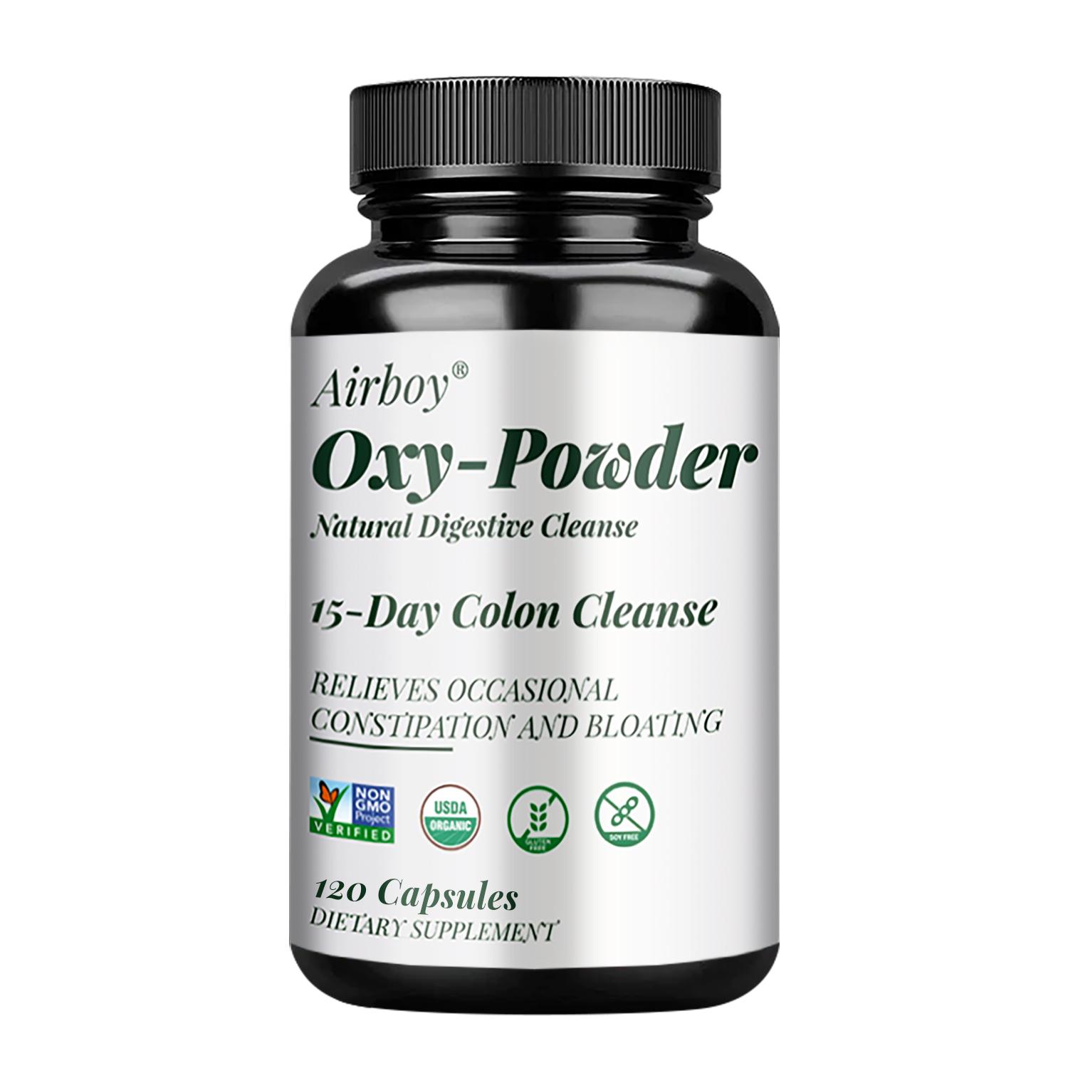 Airboy 15-Day Colon Supplement, All-Natural, Nutritional Supplement, Suitable for Adults 120*1