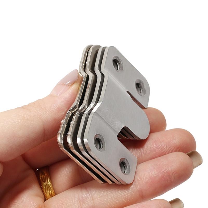 10pcs Heavy Duty Stainless Steel Wall Hook For Home Office Strong Load Capacity Mounting Bracket Hanging Buckles