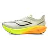 Li Ning Feidian 5 Challenger Tênis de Corrida Amortecimento Treino Profissional Masculino Tênis Branco Jade-Verde ARMV001-28