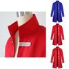 Men Renaissance Medieval Steampunk Jacket Gothic Retro Uniform Windbreaker Coat