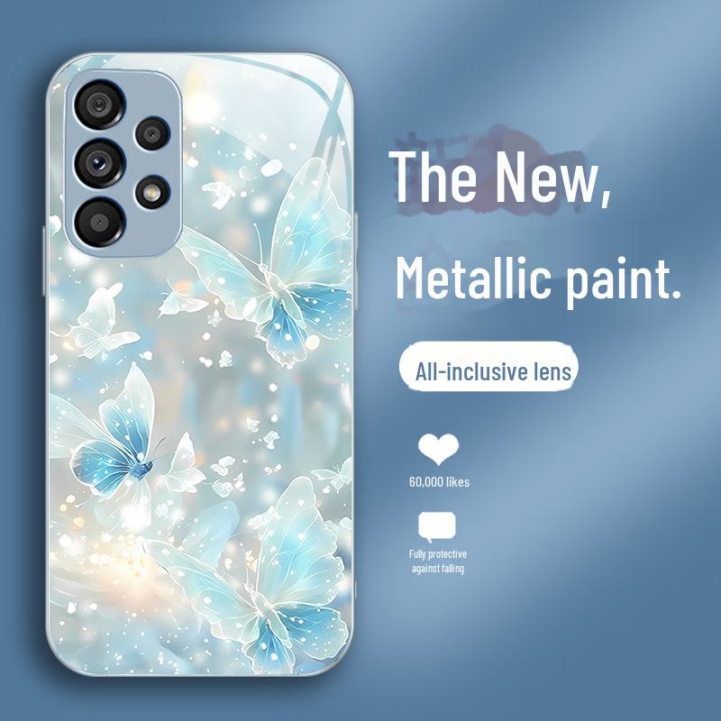 

Samsung S21Ultra Dream Butterfly S21Plus чехол из жидкого стекла: Максимальная защита от падений и стиль S21 FE