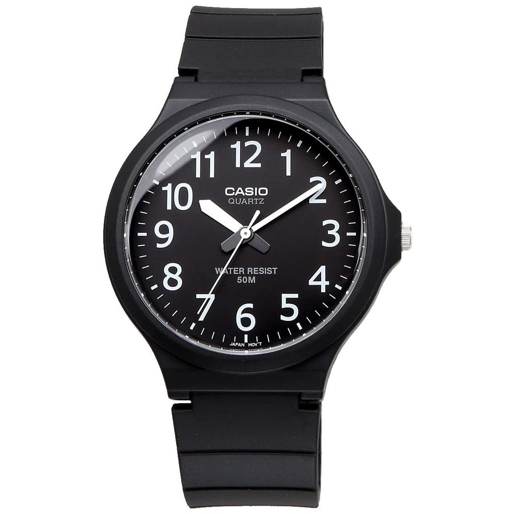 Casio STANDARD MW-240-1BV Men's Black Analog Quartz Watch