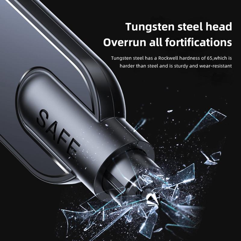 2026 Hot Sticker Car Safety Hammer Auto Emergency Glass Window Breaker Seat Belt Cutter Escape Tool For Alfa Romeo 159 166 Giuli