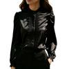 Womens Spring Tops Long Sleeve Lace Button Down Blouse Summer Shirts for Women Womens Summer Shirts Office Style