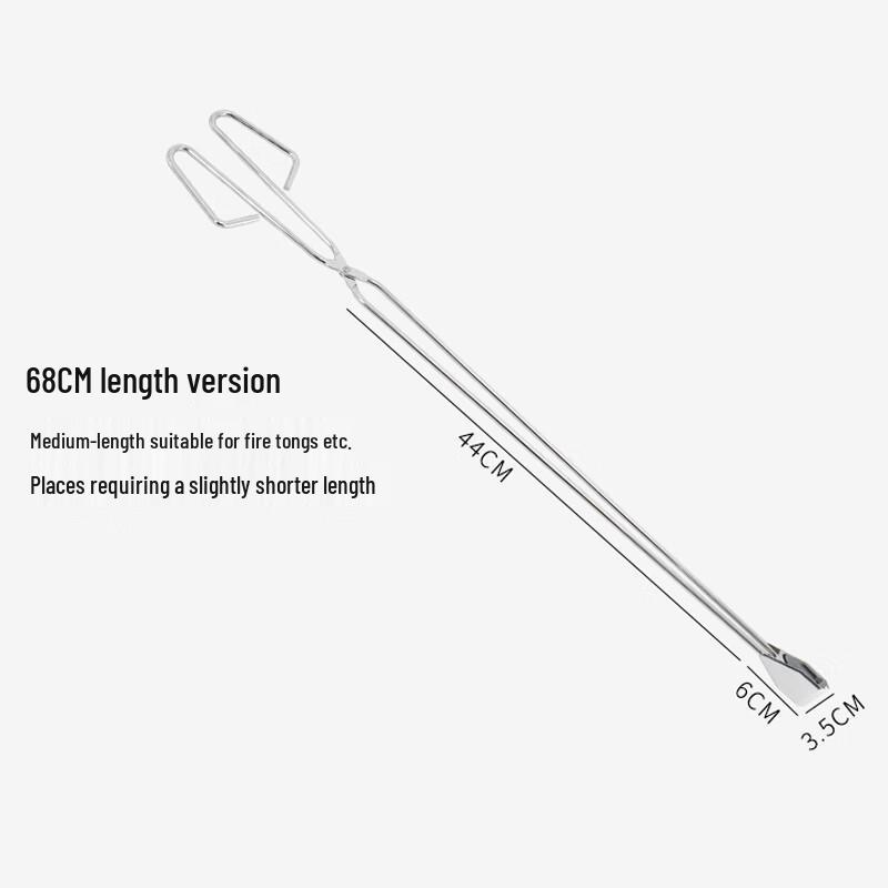 Haisidike Extended Stainless Steel Grabber Tongs