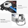Portable Automotive A/C Hose Crimping Machine - Manual Hydraulic Pipe Crimper Tool