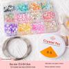 24-Compartment Mixed Color Rice Bead Gift Box for DIY Jewelry: Glass Beads for Bracelets & Necklaces