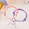 Love Magnetic Heart Bracelet Contrasting Colors Fortune Bracelet Couple Bracelet  Decoration