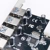 4portová USB 3.0 rozšiřující karta PCI-E PCI Express PCIe USB 3.0 HUB adaptér 5 Gb/s USB 3.0 řadič USB 3 0 PCI e PCIe Express