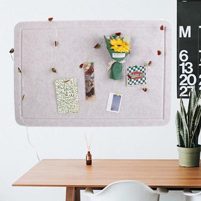 60x40cm Soundproof Panel Photo Background Board Background Wall Message Felt Pin Board Notice Pictures Message Board Home