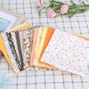 25x25cm 14Pcs Beautiful Unique Cotton Cloth Printed DIY Sewing Cotton Fabric Material
