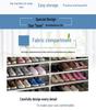 Multi-Layer Dustproof Shoe Cabinet with Large Storage Capacity for Home or Dormitory Use