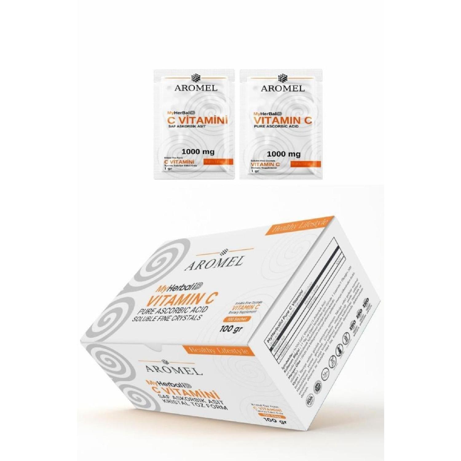 

Vitamin C 100 Sachets Ascorbic Acid German Origin 100 Gr Extra Pure